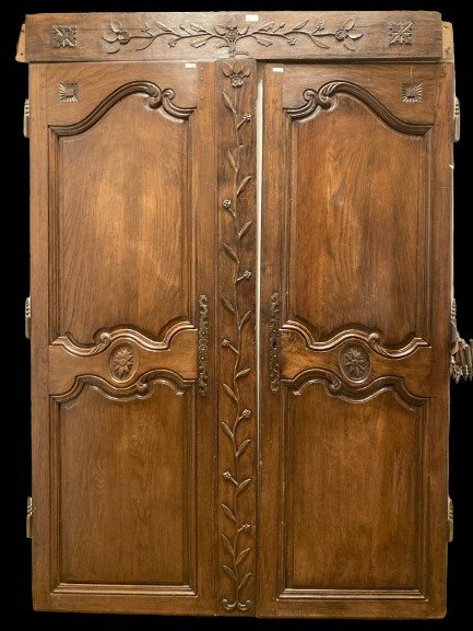 Paire De Portes d'Armoire Louis XV