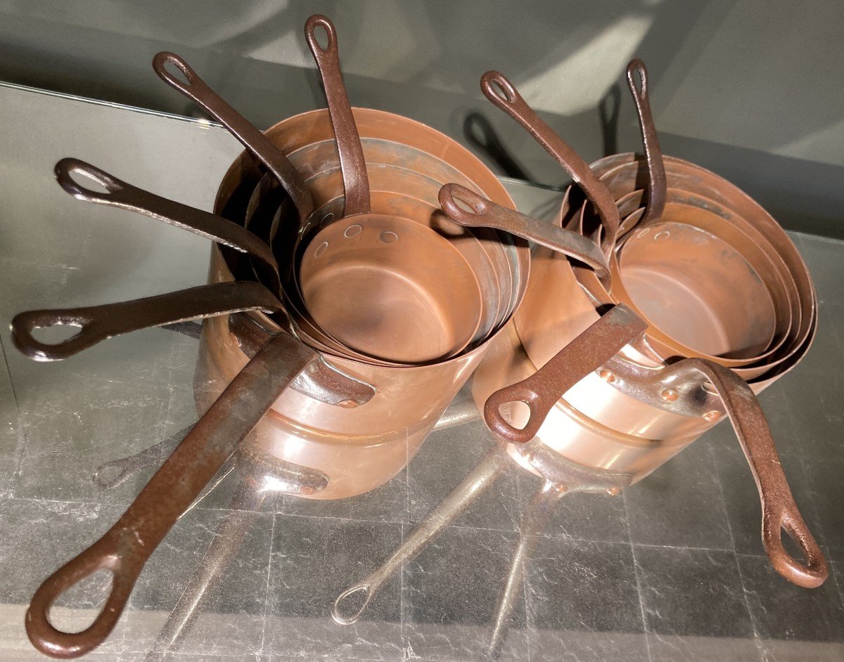 Set Of Copper Pans-photo-2