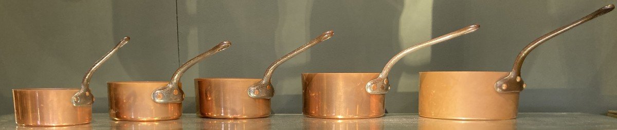 Set Of Copper Pans