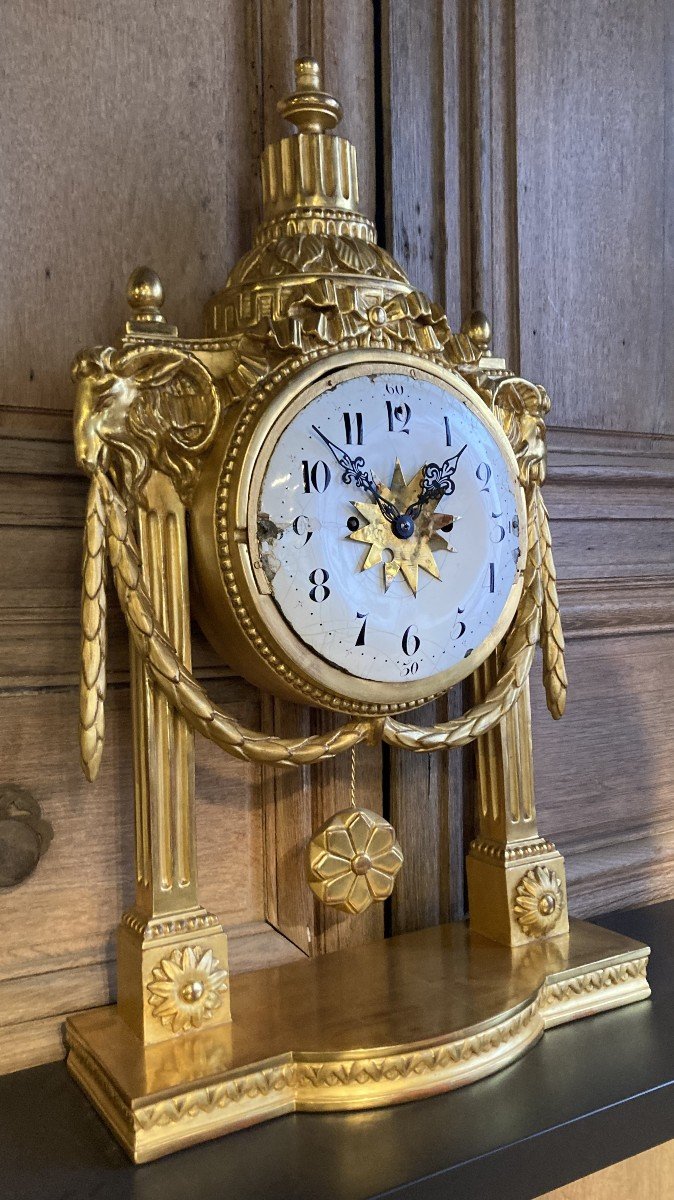 Louis XVI Portico Clock-photo-1