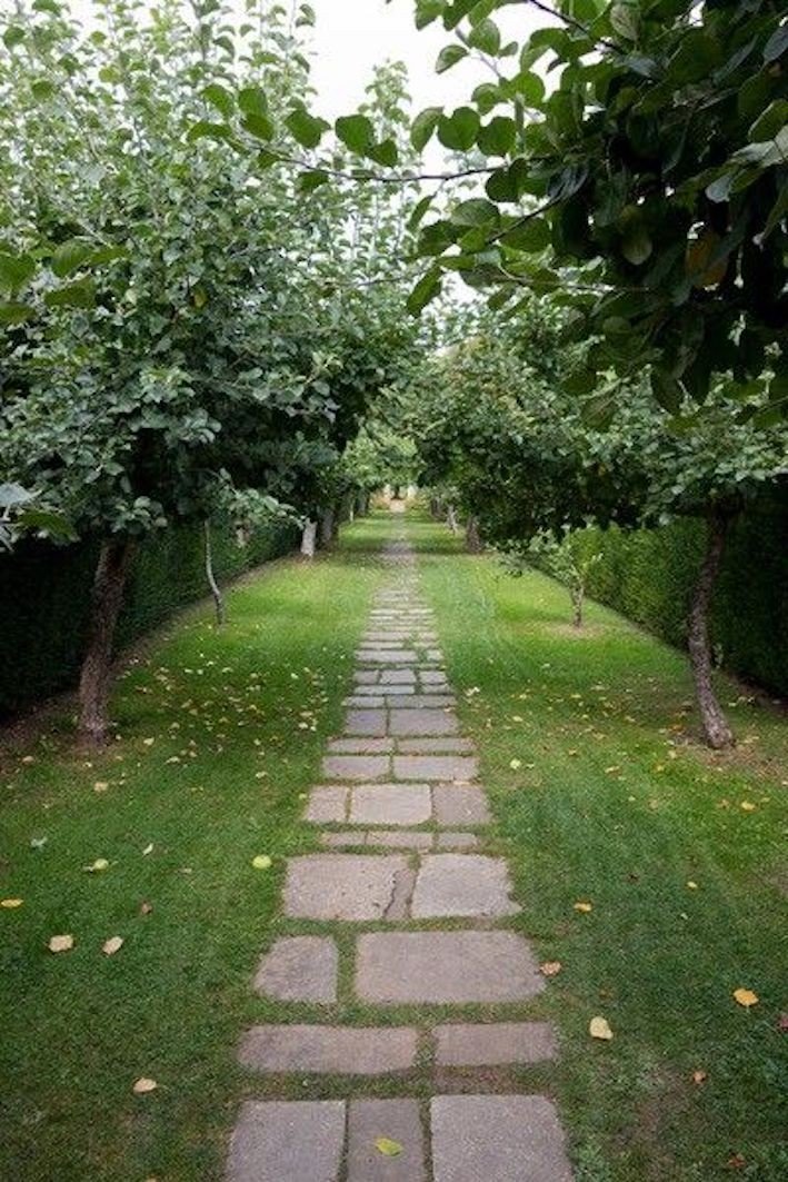 Vegetable Paths With Sandstone Slabs-photo-6