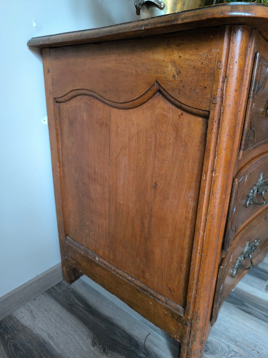 18th Century Parisian Walnut Chest Of Drawers-photo-4