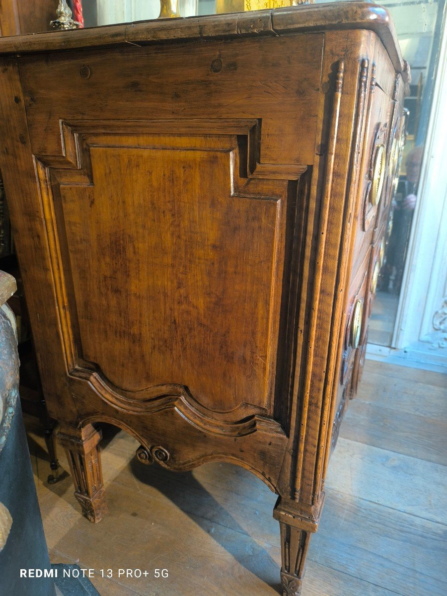 Commode Provençale De Mariage d'Epoque L XVI-photo-1