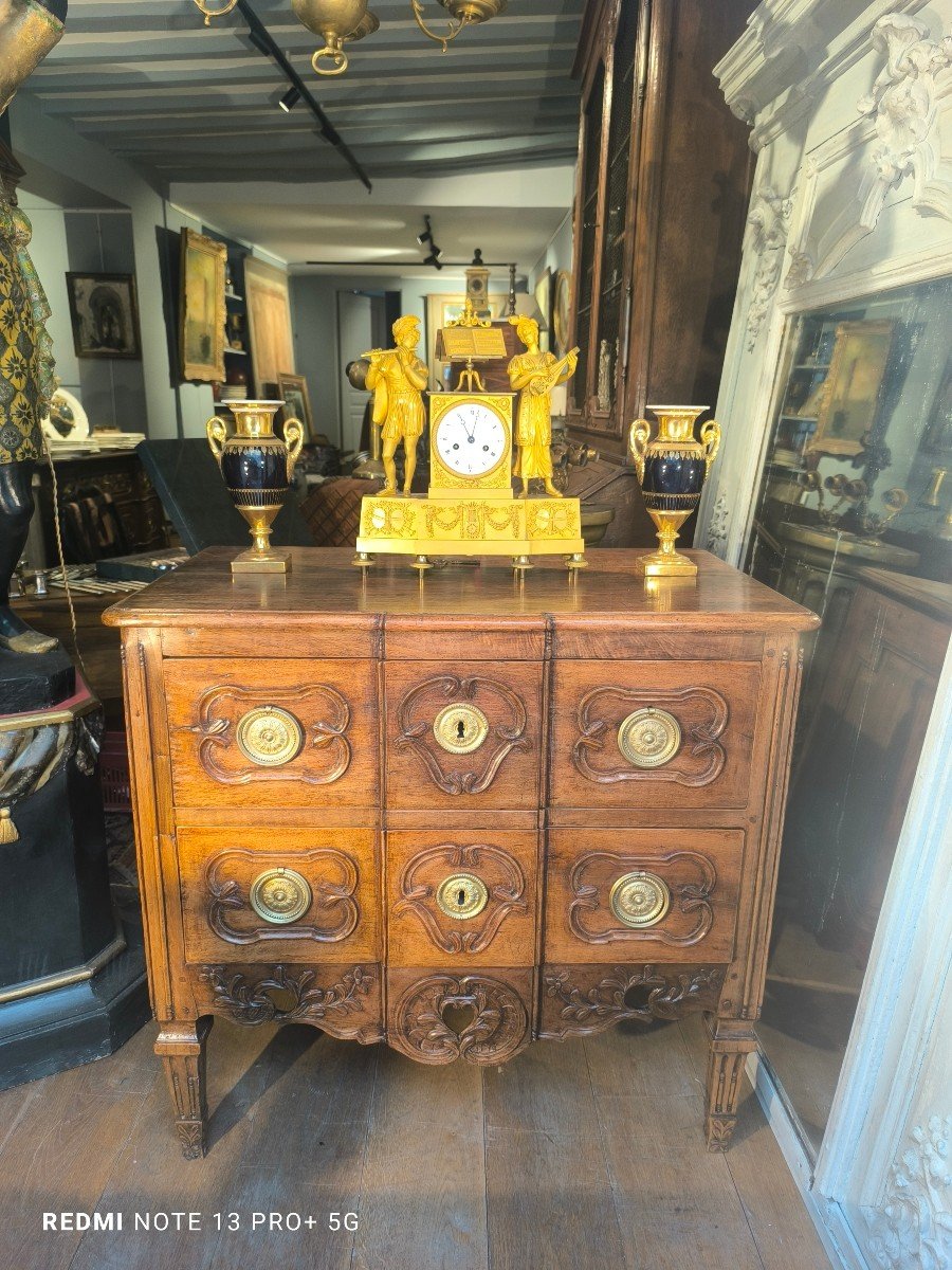 Commode Provençale De Mariage d'Epoque L XVI