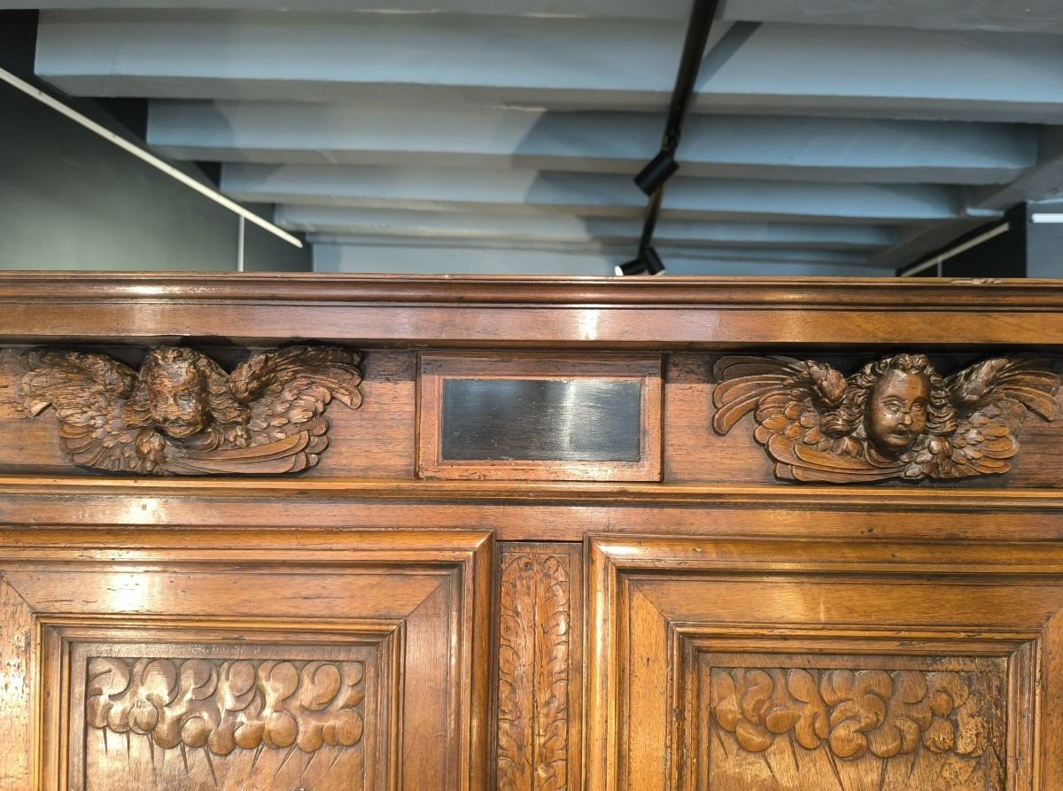 Renaissance Period Sideboard With Four Seasons Decor.-photo-4