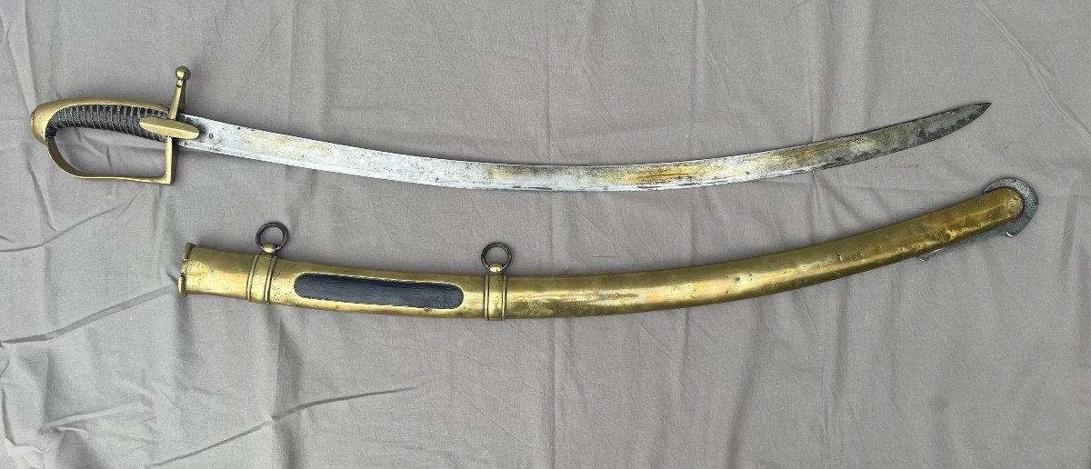 Horse Hunter's Saber From The Imperial Guard Napoleon Period 1st Empire Early 19th Century France