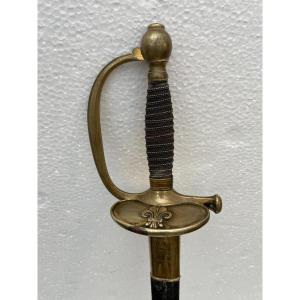 Épée de récompense modèle d'officier 1816, par Manceaux à Paris, Restauration Louis XVIII 1823 XIXème 19ème 