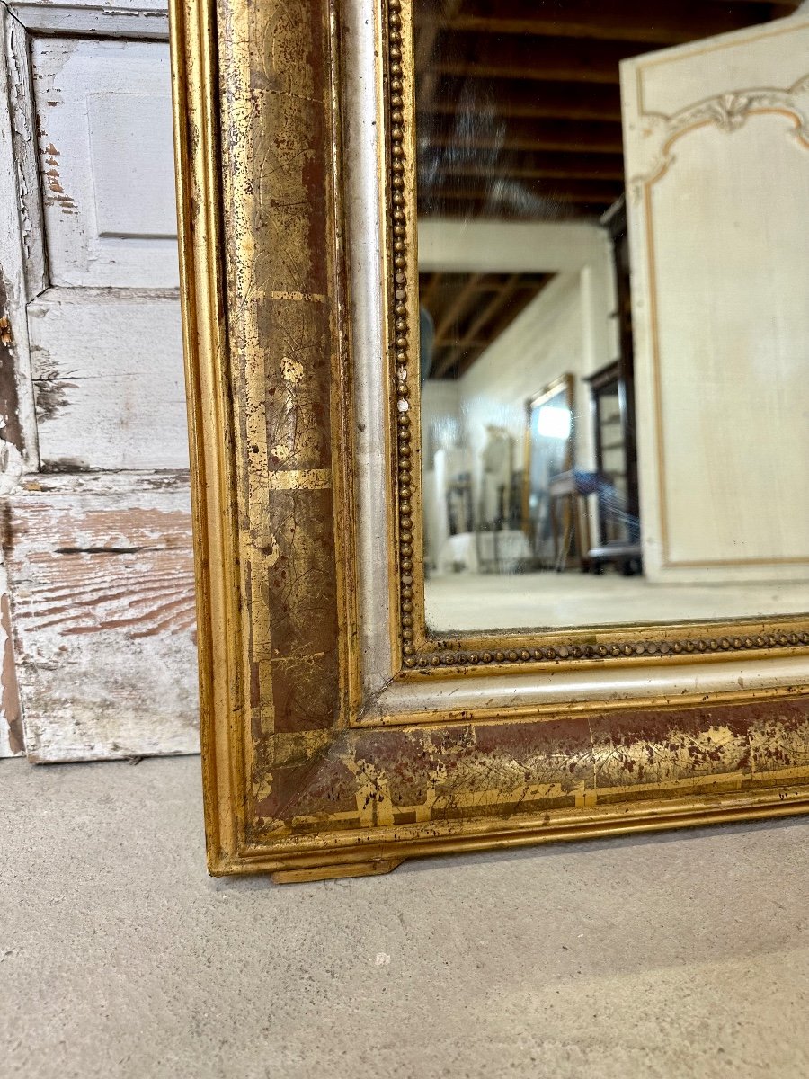 Pair Of Louis Philippe Mirrors 19th Century-photo-5