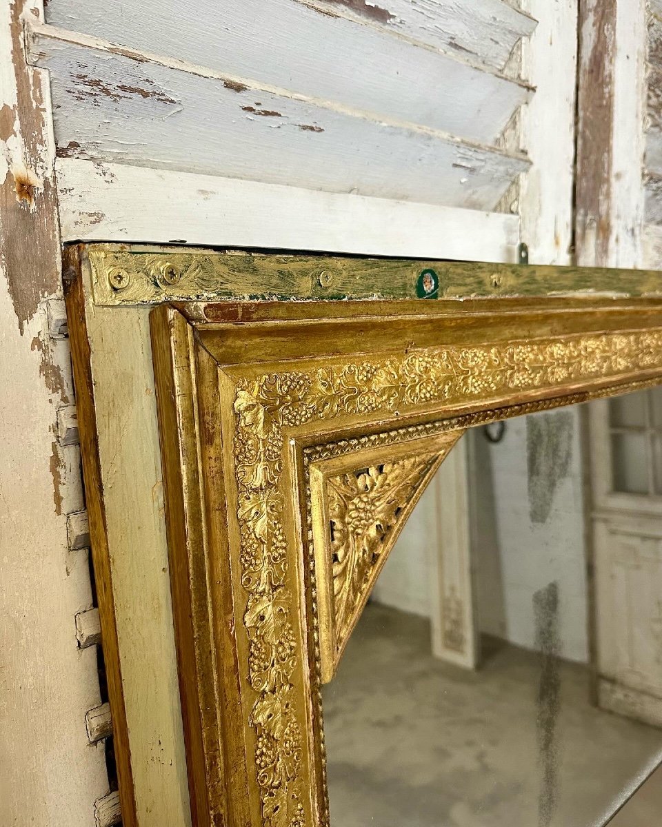 Neo-classical Style Mirror 19th Century-photo-2