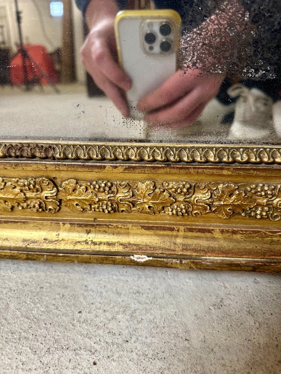 Neo-classical Style Mirror 19th Century-photo-5