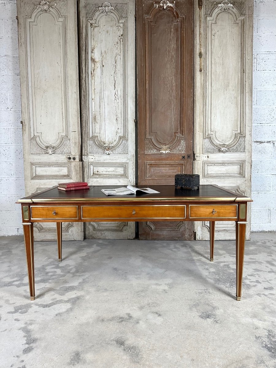 20th Century Directoire Style Flat Desk (width 165 Cm)
