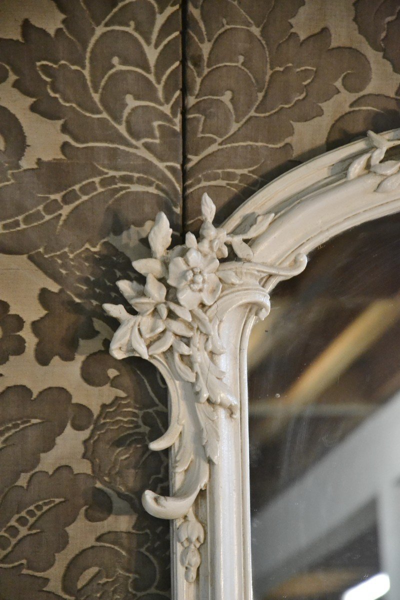 Large Louis XV Rocaille Style Mirror, Late 19th Century-photo-4