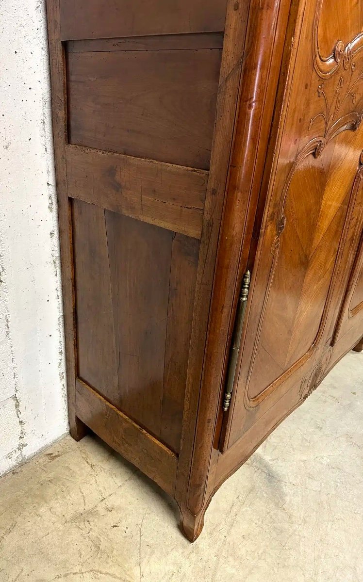 Armoire Rennaise En Merisier époque XIXème Siècle-photo-1