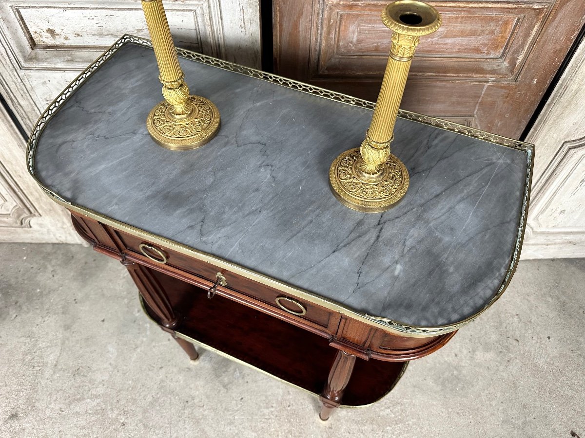 Louis XVI Style Console, 1900s-photo-3