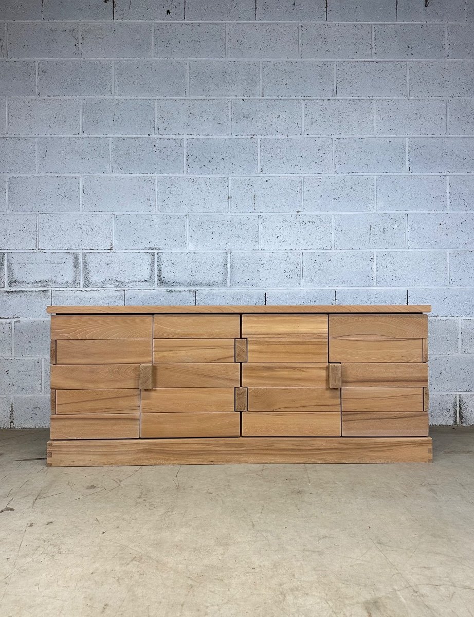 Regain Solid Elm Sideboard -photo-2