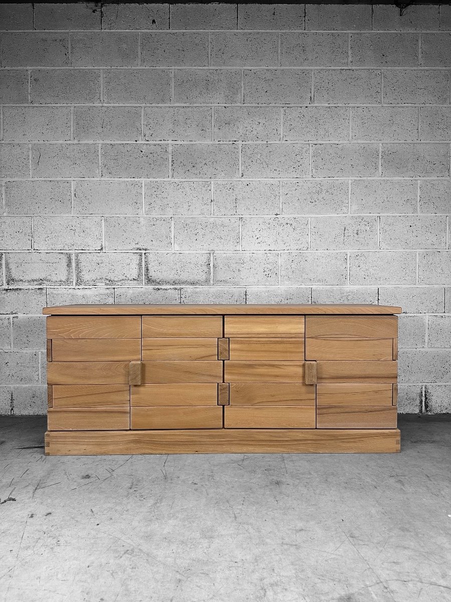 Regain Solid Elm Sideboard 