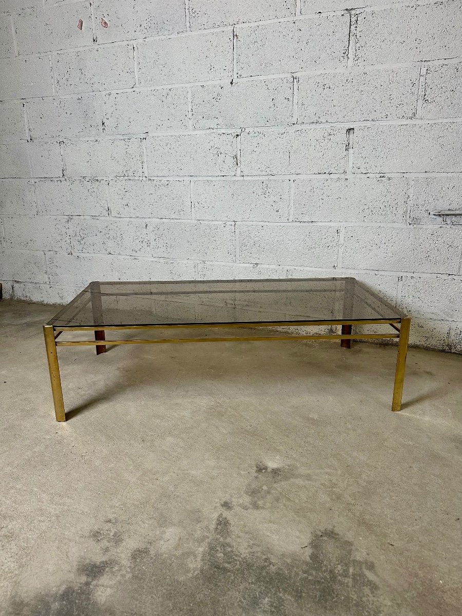 60s Bronze Coffee Table