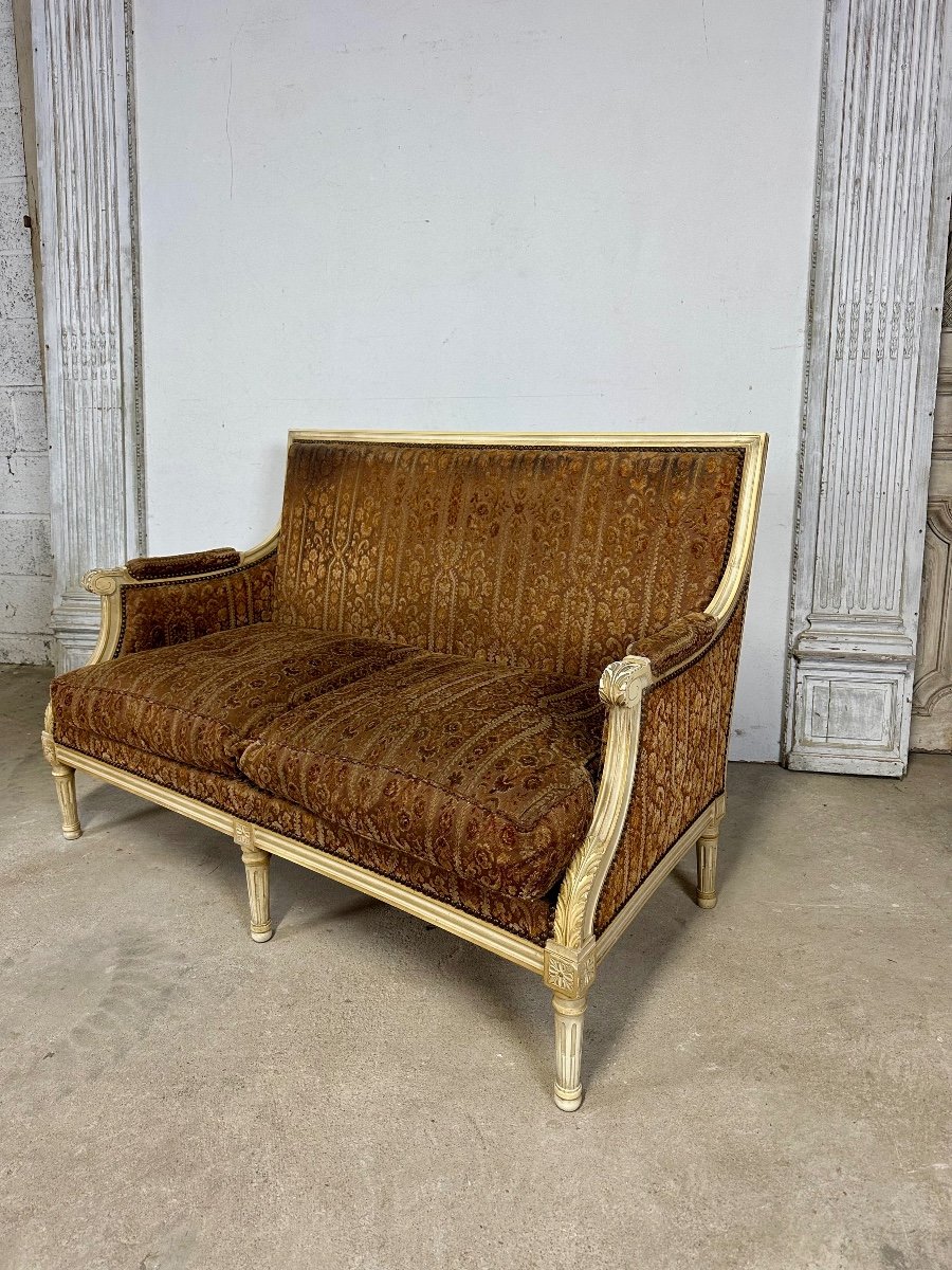 Louis XVI Style Living Room From The 1900s-photo-2