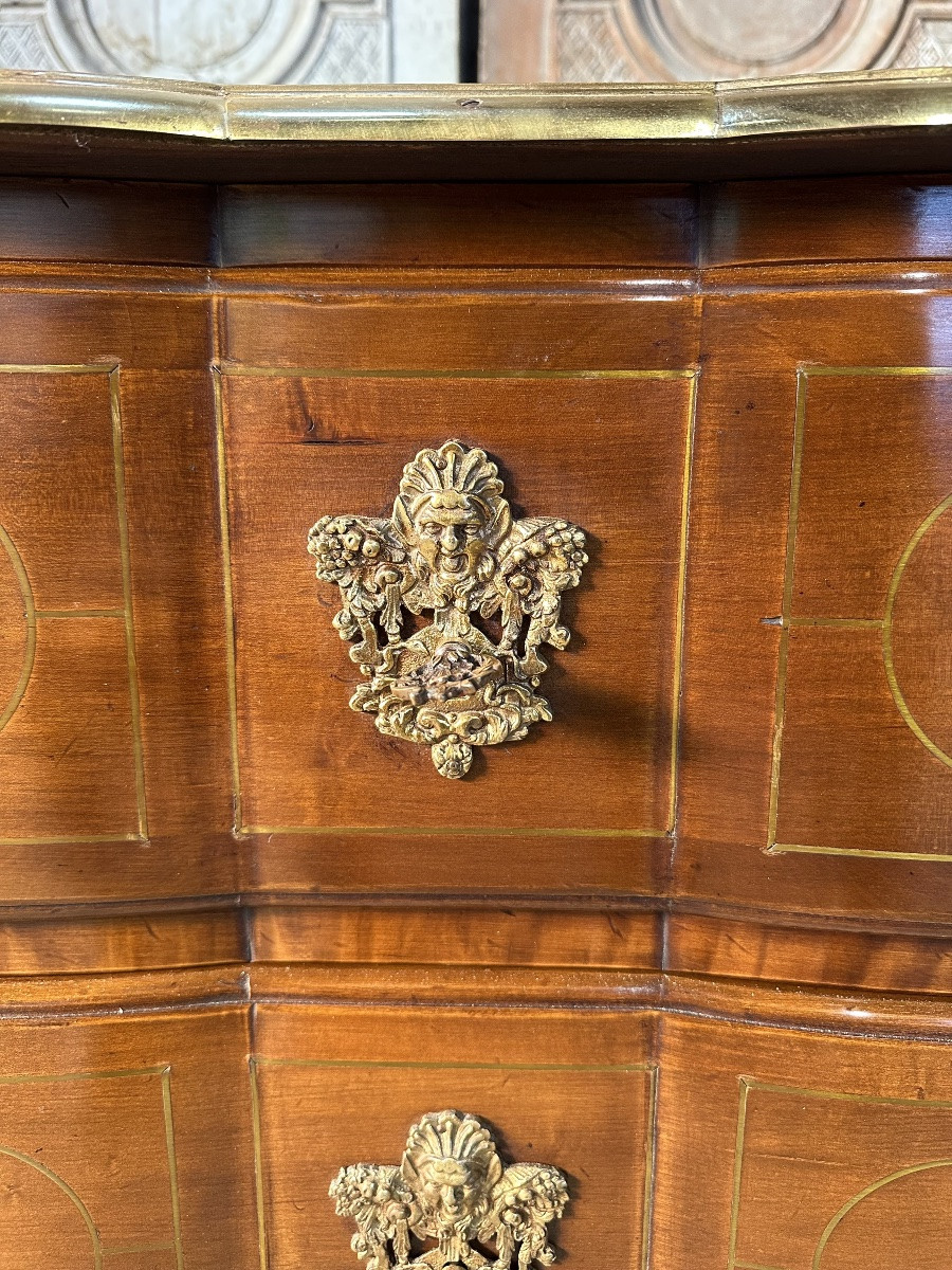 Louis XIV Style Chest Of Drawers By Maison Mailfert-photo-2