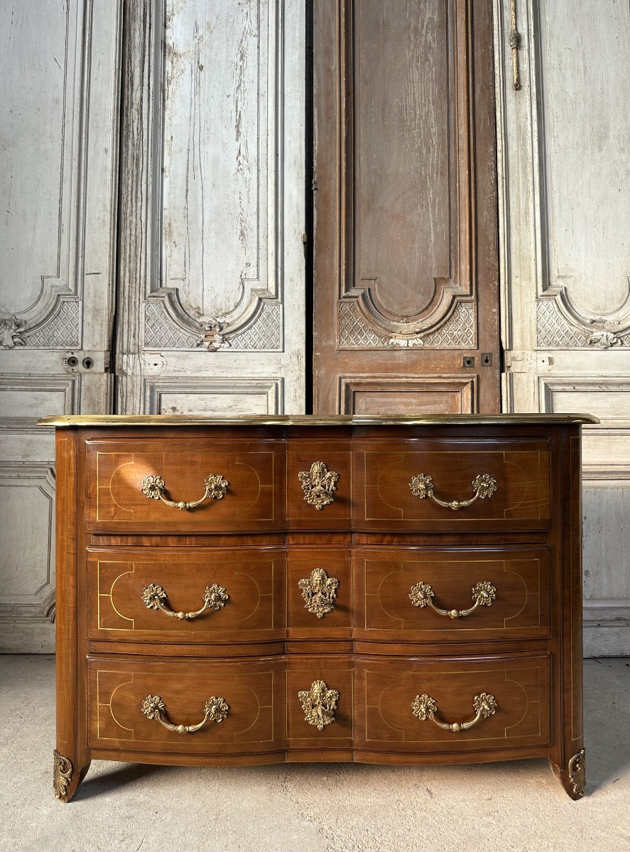 Louis XIV Style Chest Of Drawers By Maison Mailfert