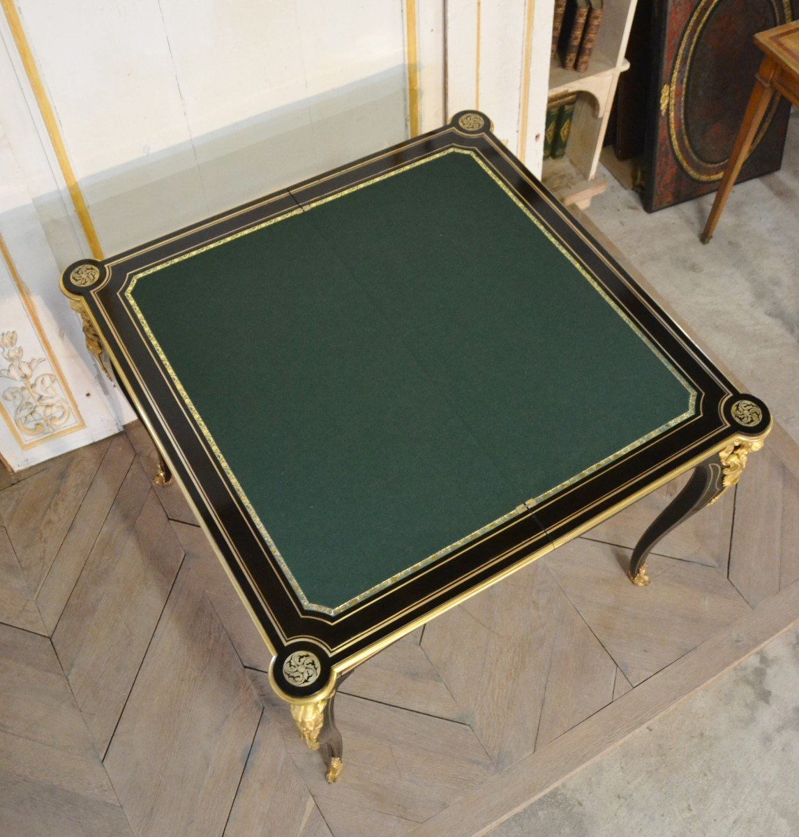 Games Or Living Room Table, Napoleon III Period-photo-6