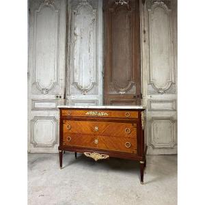 Commode Louis XVI Sormani Fin 19e Siècle