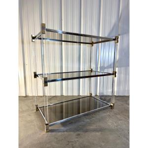 Vintage Plexiglas Shelf