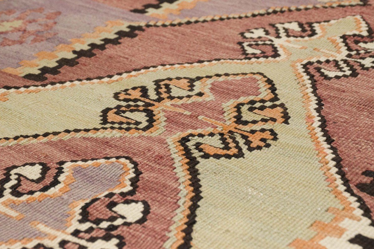 Tapis Kilim Konya Turc Vintage-photo-2