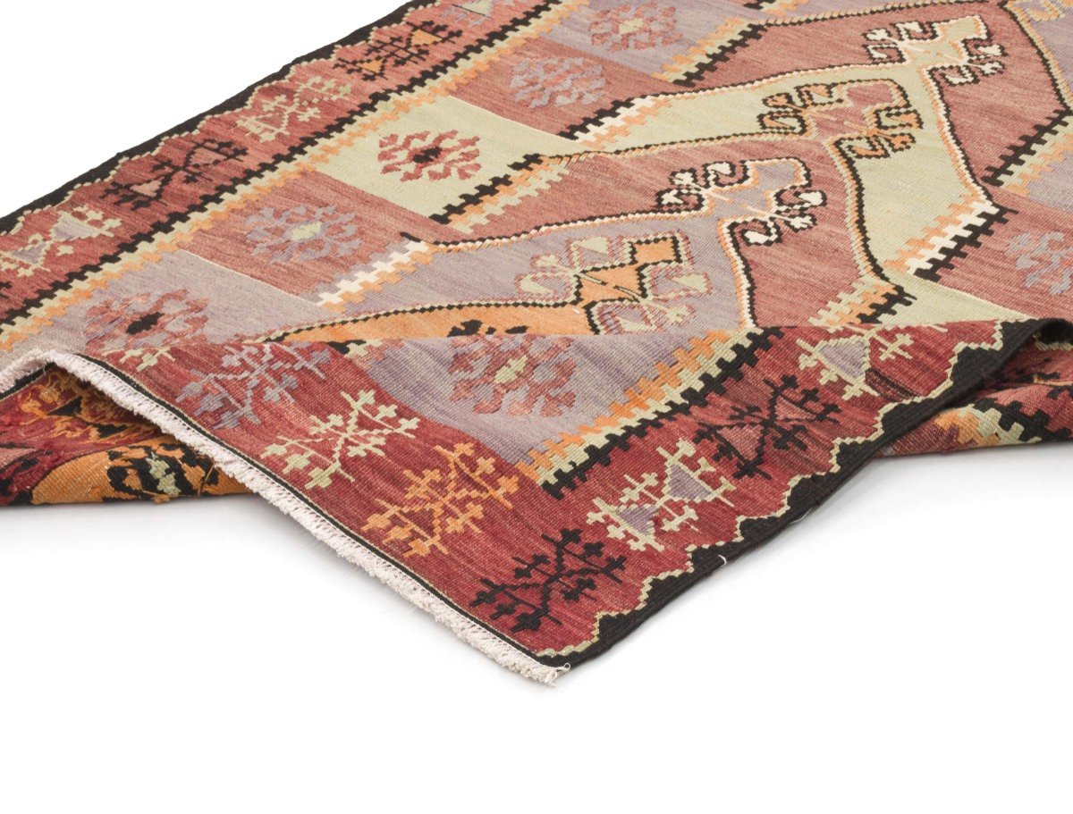 Tapis Kilim Konya Turc Vintage-photo-3