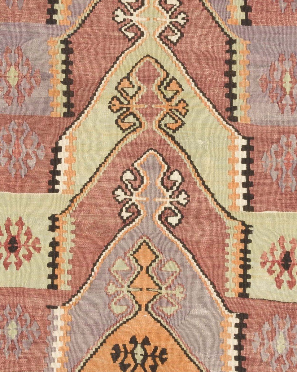 Tapis Kilim Konya Turc Vintage-photo-2