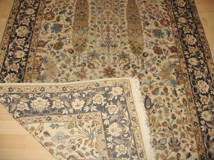 Hereke Turkish Rug "two Cypresses"-photo-4