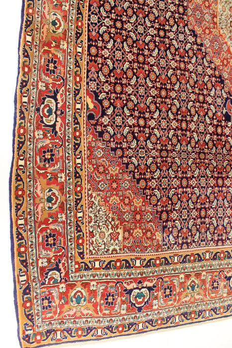 Tapis Persan Bidjar Herati Circa 1950-photo-1