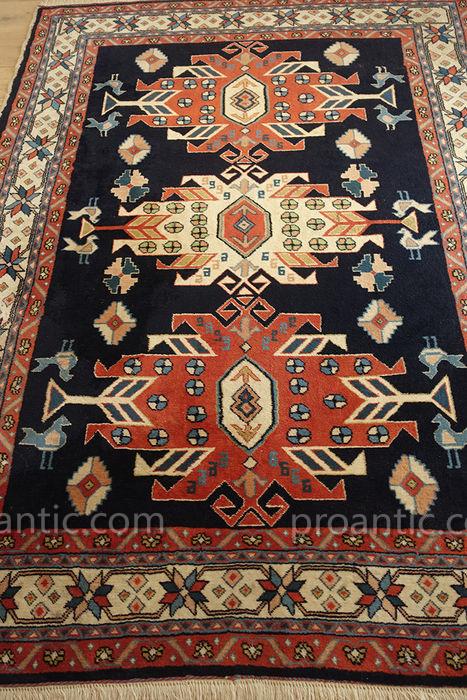 Tapis Kazak Adler Circa 1980-photo-2