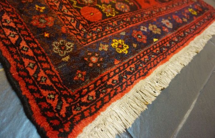 Tapis Persan Melaher Bidjar Circa 1950-photo-2