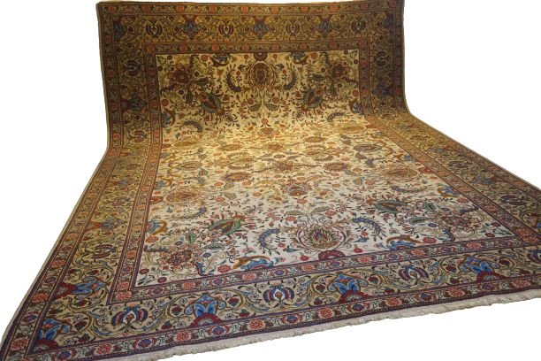 Large Persian Carpet Tabriz-photo-4