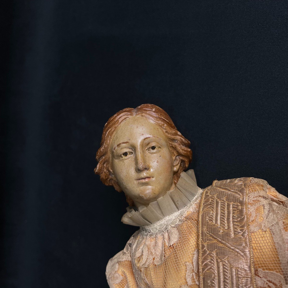 Mannequin Statue Of A Saint For Procession, Naples, Italy, 18th Century, Religious Object-photo-6