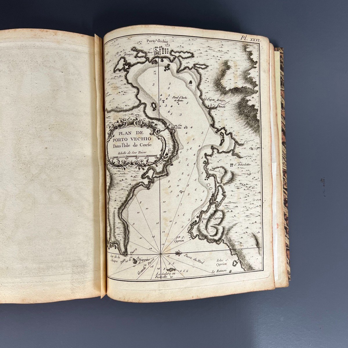 Livre Rare, 1769 Description Géographique Et Historique De l'Isle De Corse Bellin Jacques-photo-5
