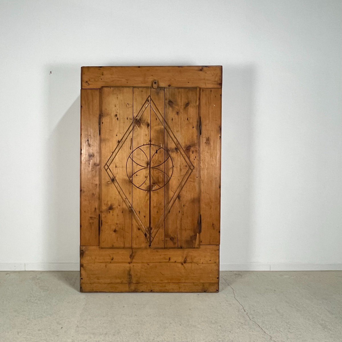 Authentic Mountain Cupboard (confiturier) From The French Alps, 18th-century Alpine Art-photo-2