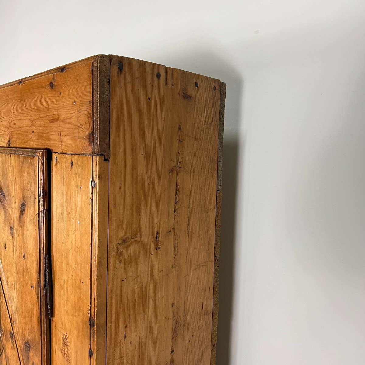 Authentic Mountain Cupboard (confiturier) From The French Alps, 18th-century Alpine Art-photo-4