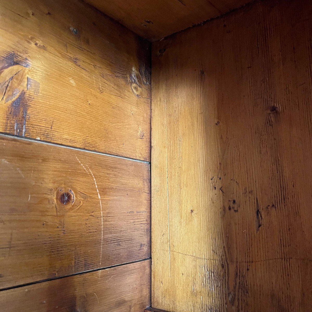 Authentic Mountain Cupboard (confiturier) From The French Alps, 18th-century Alpine Art-photo-6