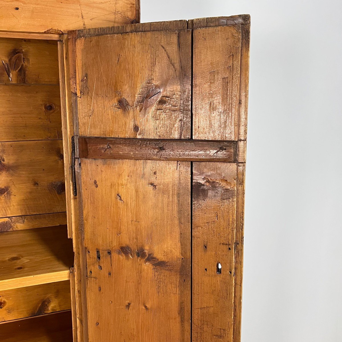 Authentic Mountain Cupboard (confiturier) From The French Alps, 18th-century Alpine Art-photo-7