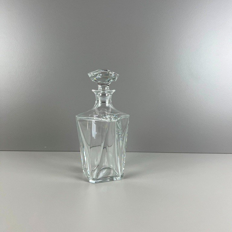 Rare Et élégante Carafe à Cognac, Whisky, Spiritueux - Maison Baccarat France Années 60 -photo-1