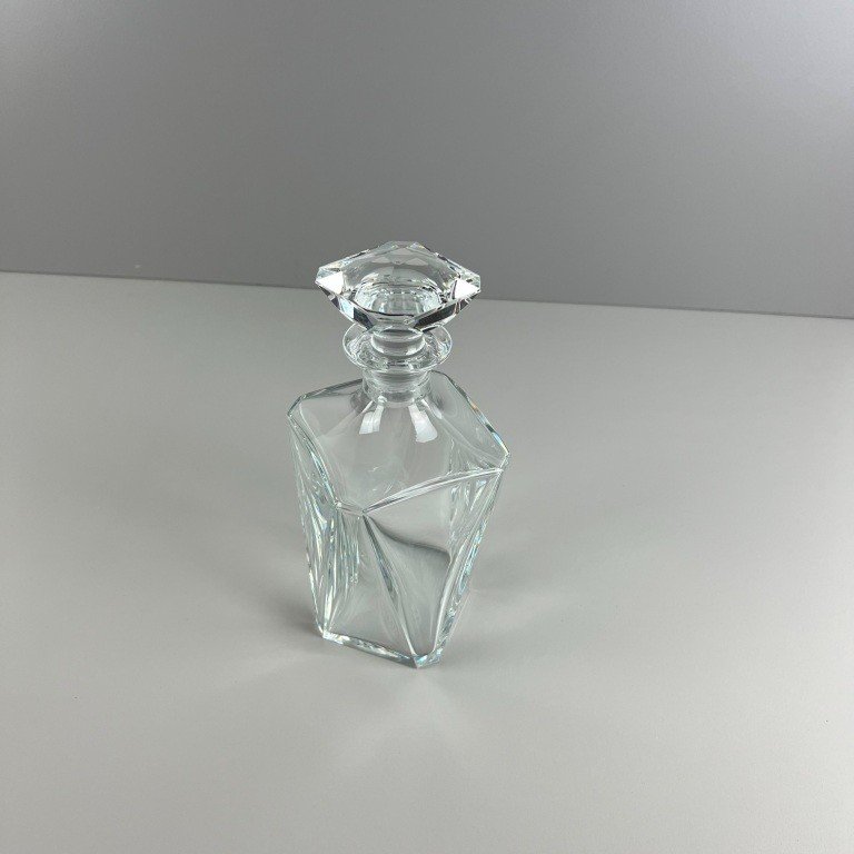 Rare Et élégante Carafe à Cognac, Whisky, Spiritueux - Maison Baccarat France Années 60 -photo-3