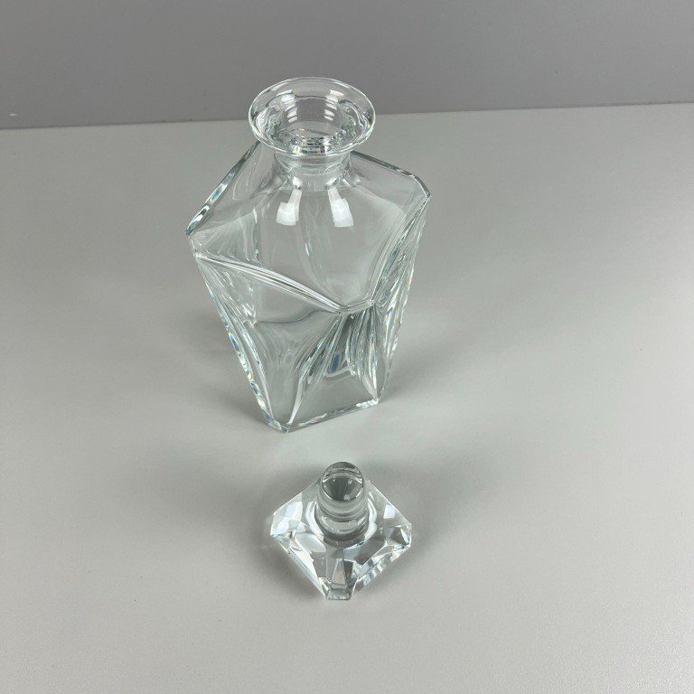 Rare Et élégante Carafe à Cognac, Whisky, Spiritueux - Maison Baccarat France Années 60 -photo-5