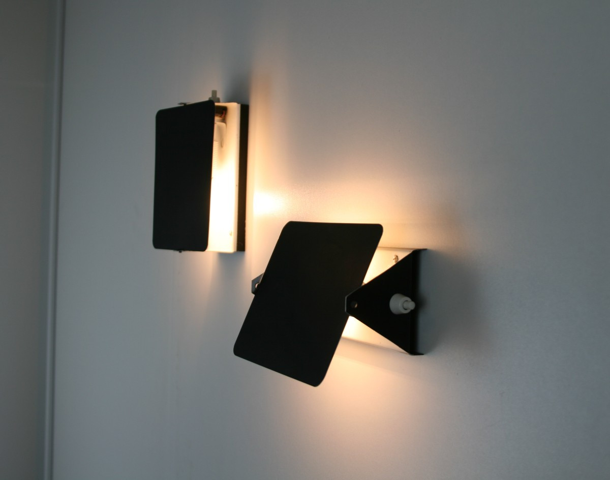 Pair Of Cp1 Wall Lights By Charlotte Perriand Steph Simon - Les Arcs France 1960