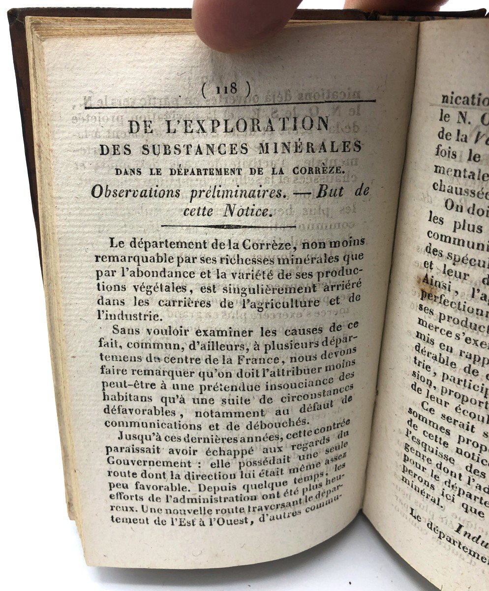 Annuaire 1824 Département De La Corrèze, Ex-libris Armorié Famille De Villeuve Du Languedoc-photo-5