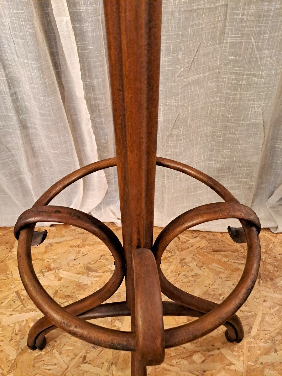 Thonet Jugendstil Parrot Coat Rack With 8 Branches, Early 20th Century-photo-5