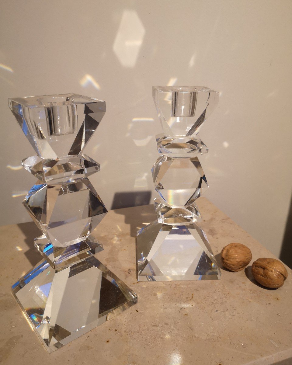 Crystal Candle Holders -photo-2