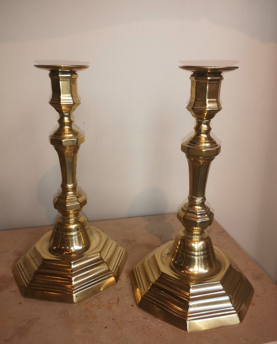 Pair Of 18th Century Candlesticks 