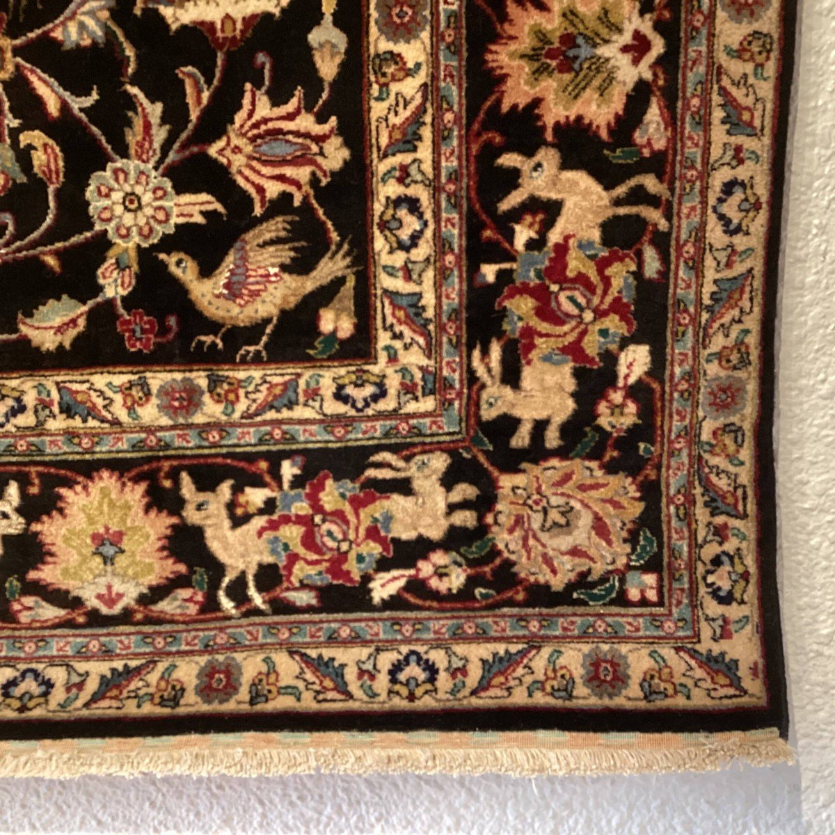 Tabriz Carpet Square Size 1.60 X 1.60-photo-2